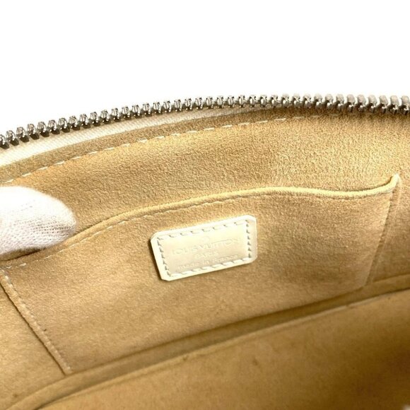 LOUIS VUITTON M92178 MonogramGraffiti Alma PM Hand Bag Leather Beige/White - Picture 13 of 15